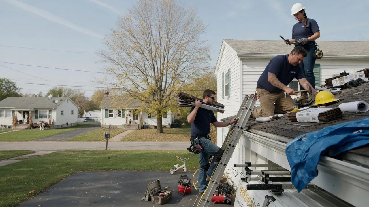 Local Roofing Contractors in Edinburg, IL near me
